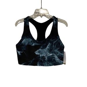 Old Navy Active Plus Galaxy Print Power Soft Medium Support Sports Bra Sz 1X NWT